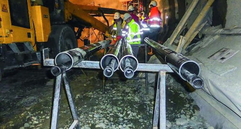 Hollow Self Drill Anchor for Koralm Railway Tunnel
