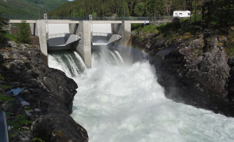 Nedre Otta hydropower plant in Norway